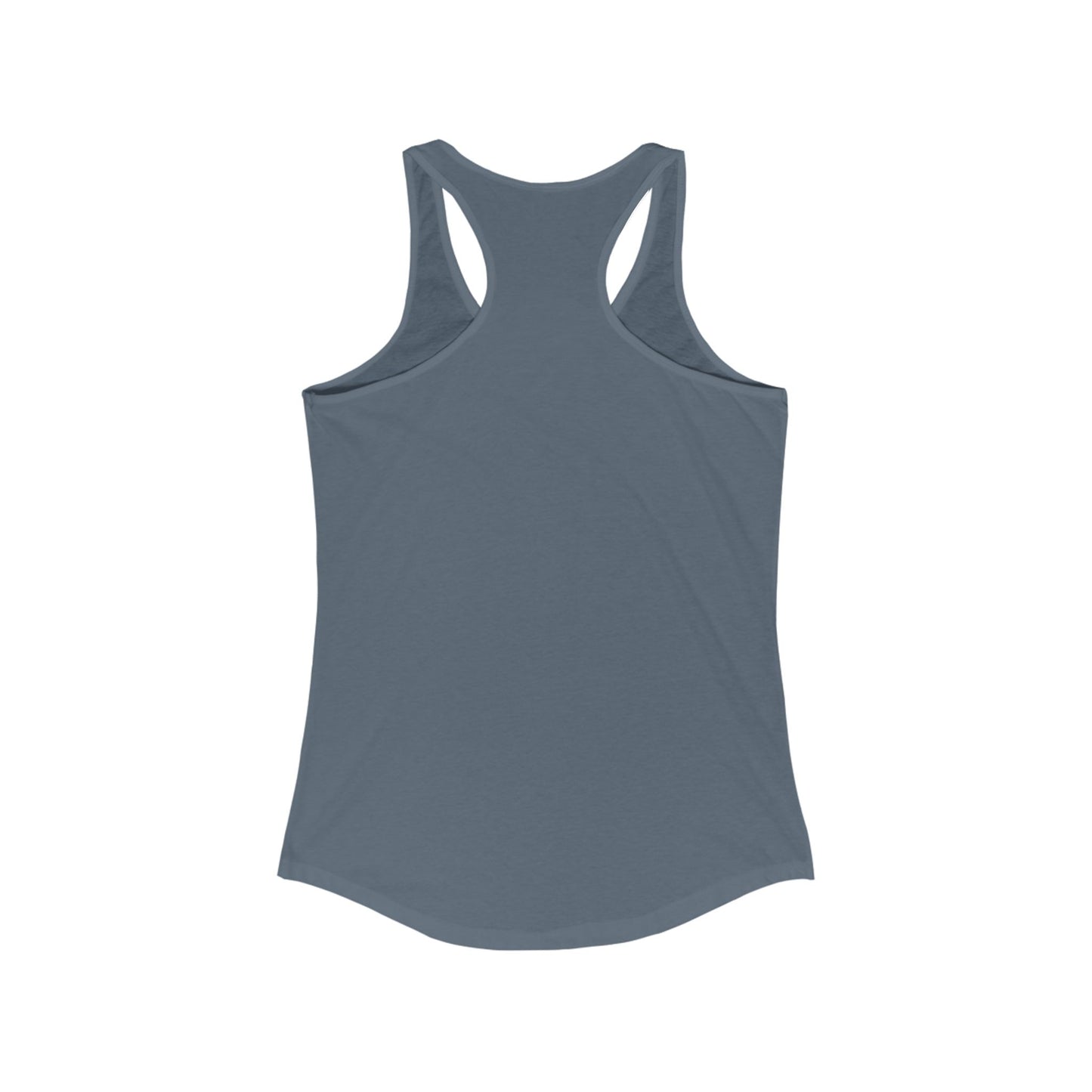 Indigo Blue Women's Ideal Racerback Tank - Casual Summer Style for Music Lovers